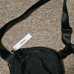 Black Belt Bag with Sleek Modern Design